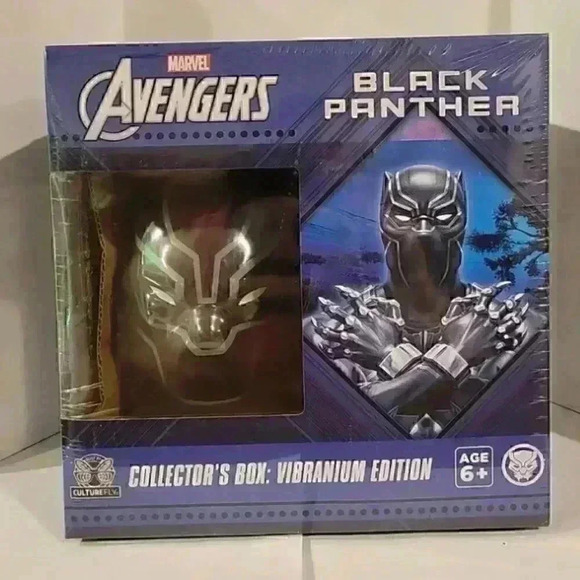 Avengers Black Panther Collectors Box Vibranium edition NEW - Picture 1 of 2